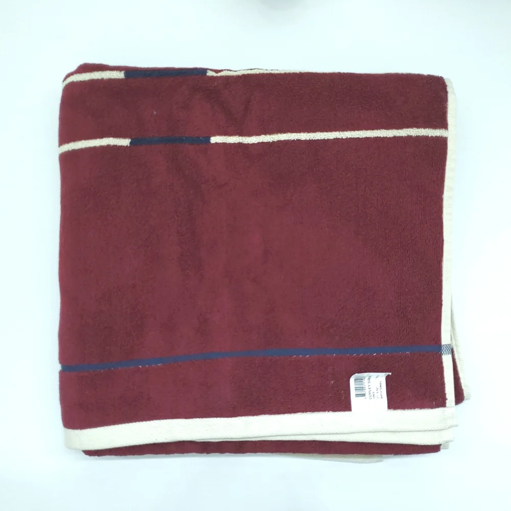 Tommy Hilfiger Copley Square Cotton Bath Towel 52 X 27 - New With Tags